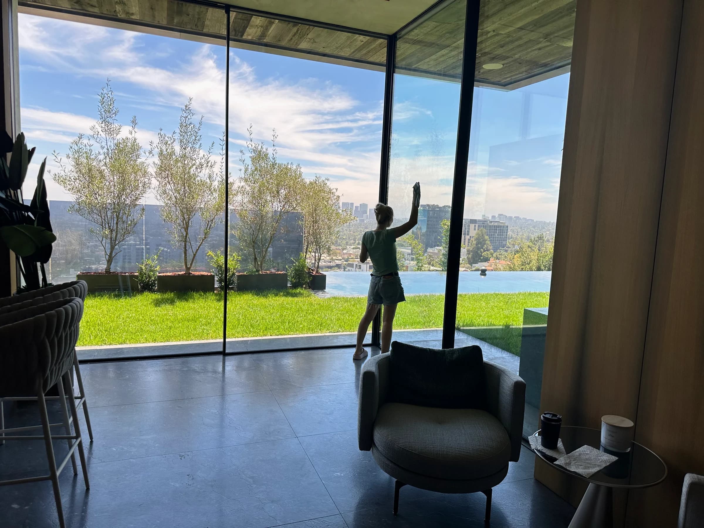 Premium cleaning result in a Los Angeles home